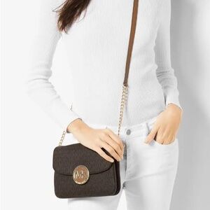 Micheal Kors Fulton Logo Crossbody Bag